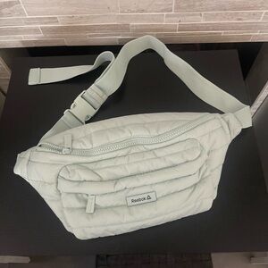 Marine/baby blue cross body Reebok Fanny pack